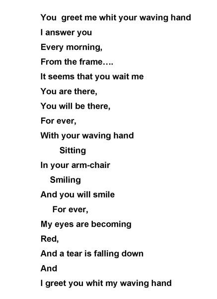 YOUR   WAVING   HAND